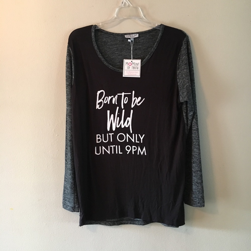 Born to be wild t-shirt medium M
